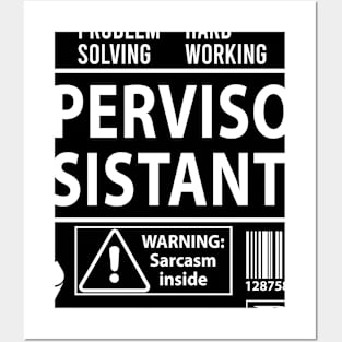 Supervisor Assistant T Shirt - MultiTasking Certified Job Gift Item Tee Posters and Art